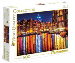 Clementoni Városok puzzle 500 db-os HQC Amsterdam - Clementoni