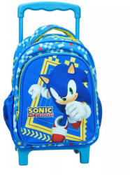 Gimsa Sonic, a sündisznó gurulós ovis hátizsák, táska 30 cm (GIM33481072)