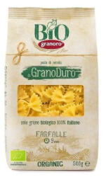 Granoro bio tészta farfalle 500 g - naturfoodshop