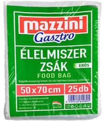 MAZZINI Élelmiszerzsák, erős, 25 db, 50 x 70 cm, MAZZINI "Gasztro (KHK1050) - kecskemetirodaszer