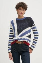 Pepe Jeans pulóver HARLOW női, sötétkék, PL702202 - sötétkék S
