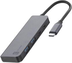 Cellularline Hub Starter 4 Port 100W черен