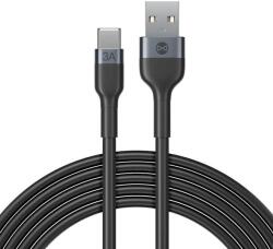 Forever Кабел данни Forever USB- USB-C Flexible 3A, 1 м черен