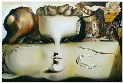 Inne olajfestmény (Salvador Dali: Still Life With Fruits) - többszínű Univerzális méret