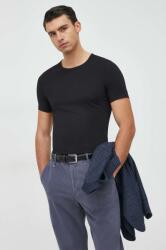 BOSS t-shirt 2 db fekete, férfi, sima - fekete S