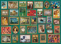 EUROGRAPHICS - Puzzle Masterpieces Kunst - 2 000 piese
