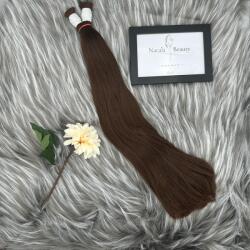 Narala Beauty RoyalTress Prémium Natúr Emberi Póthaj 250g, Sötétbarna 50cm