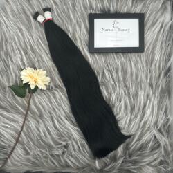 Narala Beauty RoyalTress Prémium Natúr Emberi Póthaj 200g, Fekete 50cm