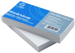 Bluering Pincértömb sima 13x6, 5x1, 5cm, ragasztott 2 tömb/csomag Bluering® (55596) - irodaszerpiac