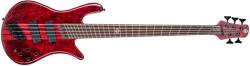 Spector NS Dimension MS 5 Inferno Red Gloss