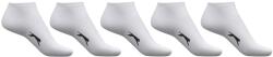 Slazenger Мъжки чорапи Slazenger 5 Pack Trainer Socks Mens Size 7-11 - White