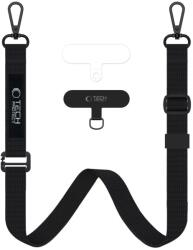 Tech-protect C6S nyakpánt crossbody fekete (5906302370979)