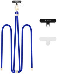 Tech-protect C7S crossbody pánt kobaltkék/arany (5906302372065)