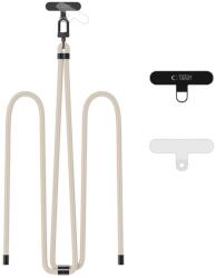 Tech-protect C7S ROPE crossbody pánt taupe/fekete (5906302377305)