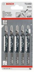 Bosch Set panze Bosch pentru ferastrau vertical T 144 D 5buc 2 608 630 040