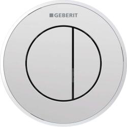 Geberit Öblítő rendszerek - 10-es típusú távirányító, pneumatikus, 2 öblítési mennyiséghez, csiszolt/matt krómozott 116.055. KH. 1 (116.055.KH.1)