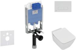 Ideal Standard ProSys - Készlet falra szerelhető, WC és ülőkével Strada II, gombok Oleas M1, Aquablade, SoftClose, króm matt ProSys80M SP101 (ProSys80M SP101)