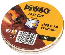 DEWALT Tartozékok - Vágókorong fémhez 115x22, 5 mm, 10 db DT3506 (DT3506)