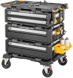 DEWALT Tartozékok - Kocsi, munkalap és 3 szerszámláda készlet DWST60510-1 (DWST60510-1)