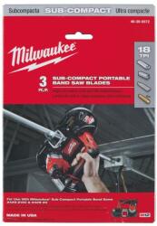 Milwaukee Bimetál szalagfűrész (fogosztás 1, 8 mm, szalaghossz 898, 52 mm) - 3 db | 48390519 (48390519)