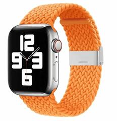 Gigapack Apple Watch Series/Ultra Textil pótszíj, narancssárga (142799) (GP-142799)