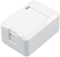 Emtex Carcasa simpla pentru priza RJ45 Emtex EMT-BOX1P, capac anti-praf (EMT-BOX1P)