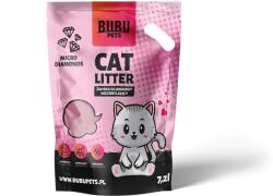 BUBU Pets Litieră fără înmuiere din silicon Micro Pink 7.2l