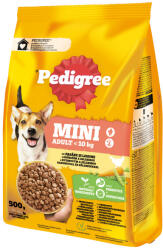 PEDIGREE Mini Adult száraz kutyatáp - baromfi, zöldség 500 g