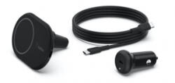 Belkin Boost Charge mágneses autós tartó és töltő 10W fekete (WIC004btBK) (WIC004btBK)