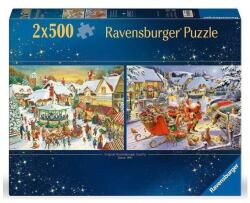 Ravensburger 2 x 500 db-os puzzle - Karácsonyi gyűjtemény 1 (12000040) (12000040)