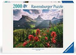 Ravensburger 2000 db-os puzzle - Érintetlen hegyek (12001415)