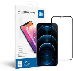 Blue Star Edzett üveg Blue Star - APP IPHONE 12/12 Pro 5D Teljes Fedés fekete üvegfólia