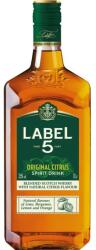 LABEL 5 Original Citrus whiskylikőr DRS (0, 7L / 35%) - whiskynet