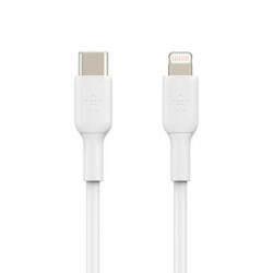 Belkin BoostCharge USB-C - Lightning kábel 2m fehér (CAA003bt2MWH)