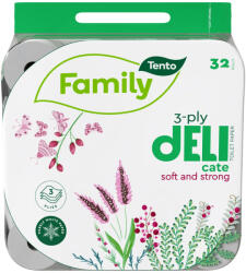 Tento Family Deli WC papír - 3 rétegű, 32 tekercs