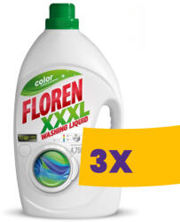 Floren Cosmetic XXXL Color mosógél színes ruhákhoz - 70 mosás 4, 75L (Karton - 3 db)