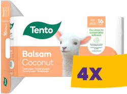 Tento Balsam Coconut WC papír - 3 rétegű, 16 tekercs (Karton - 4 csomag)