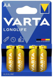 VARTA AA LR6 Longlife Power ceruza elem 4db