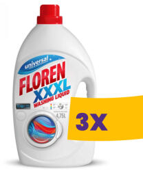 Floren Cosmetic XXXL Univerzális mosógél - 70 mosás 4, 75L (Karton - 3 db)