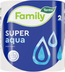 Tento Family Super Aqua háztartási papírtörlő - 2 rétegű, 2 tekercs