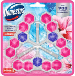 Domestos Power5 WC illatosító rúd Magnolia 3x50g