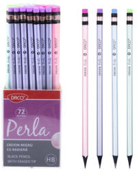 Daco Creion negru cu radiera Daco CG202, Perla (CG202)