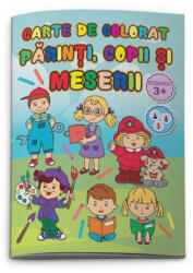 ARTPRESS Carte colorat A4 ARTPRESS 770213, Parinti Copii si Meserii (770213) Carte de colorat