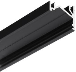 Topmet LED profil CORNER12 V2 EF/U fekete (J7000221)