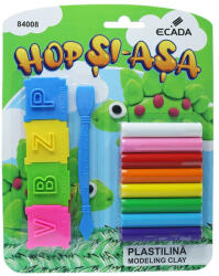 Ecada Plastilina ECADA 84008, 8 Culori, 100 g (84008)