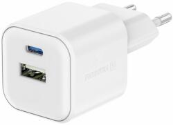 SWISSTEN 12 W 1x USB-C + 1x USB-A fehér töltőfej (22071500)