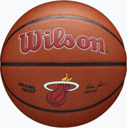 Wilson Minge de baschet Wilson NBA Team Alliance Miami Heat brown mărimea 7