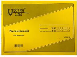 VECTRALINE Nyomtatvány pénztárelszámolás VECTRALINE A/4 fekvő 25x2 lapos DF200/D/VK (DF200/D/VK)