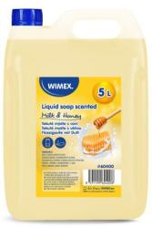 Wimex Săpun lichid cu parfum de lapte și miere 5L pentru dozator [1 buc]