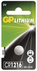 GP Batteries Lítium gombelem GP CR1216 70423 (1042121611)